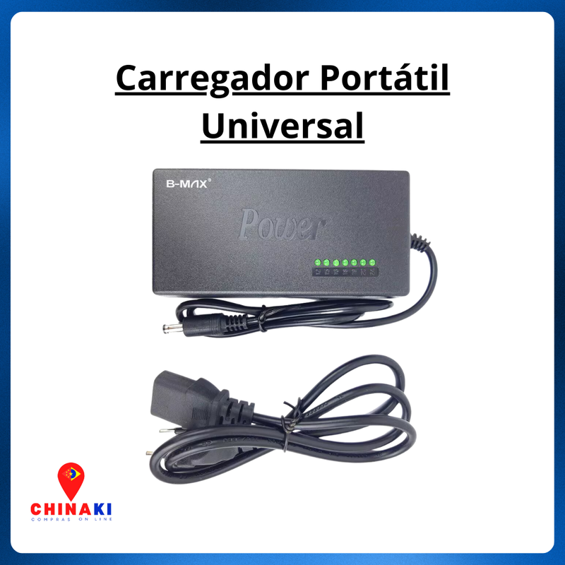 Fonte Carregador Universal para Notebook 120W – Adaptador de Tensão Automático ☑️